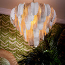 Glass Layered Chandelier Saint Lucia