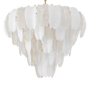 Glass Layered Chandelier Saint Lucia