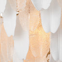 Glass Layered Chandelier Saint Lucia