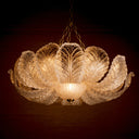 Glass Leaf Chandelier Cabrillo