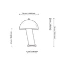 Marble Bend Table Lamp Daniel
