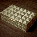 Brown Marquetry Box Hilgard