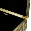 Brown Marquetry Box Hilgard