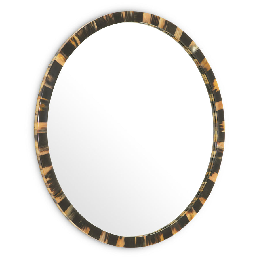 Natural Horn Mirror XL Saint Jerome