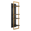 Black Oak Wall Cabinet Belcanto