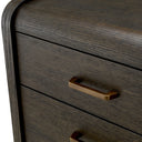 Oak 2-Drawer Nightstand Joane