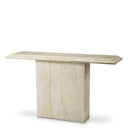 Travertine Outdoor Console Table Charles