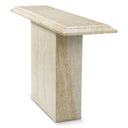 Travertine Outdoor Console Table Charles