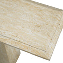 Travertine Outdoor Console Table Charles