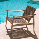 Aged Teak Outdoor Chair Manzo