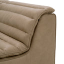 Barley Leather Modular Sofa Dunemore