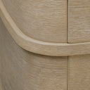 2-Drawer Oak Nightstand S Cabana