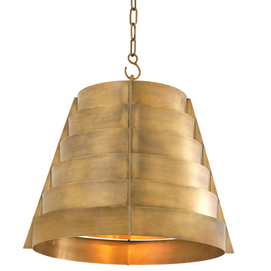 Vintage Brass Pendant Fitzroy