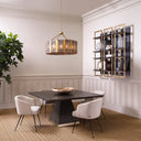 Dark Oak Dining Table Rexton