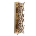 Floral Glass Wall Lamp Silvaris by Eichholtz, view 3