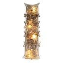 Floral Glass Wall Lamp Silvaris by Eichholtz, view 4