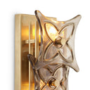 Floral Glass Wall Lamp Silvaris by Eichholtz, view 6