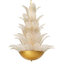 Gold Textural Chandelier Melrose