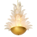 Gold Textural Chandelier Melrose