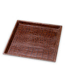 Croco Leather Trays (2) Scaleo