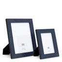 Blue Leather Picture Frames (2) Nivo