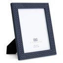 Blue Leather Picture Frames (2) Nivo