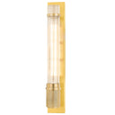 Aged Brass Shaw Wall Sconce 2.5" by Hudson Valley