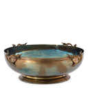 Vintage Brass Sculptural Wine Cooler XXL Prestige by Eichholtz, view 3