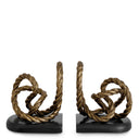 Antique Brass Bookend Corwyn (2)