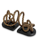 Antique Brass Bookend Corwyn (2)