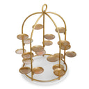 Birdcage-Inspired Brass Cake Stand Alturo by Eichholtz, view 4