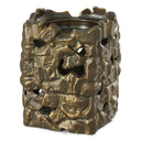 Sculptural Vintage Brass Candle Holder Siracusa by Eichholtz, view 9
