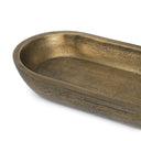 Oval Aluminum Bowl Hulton by Eichholtz, view 4