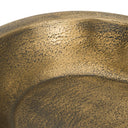 Oval Aluminum Bowl Hulton by Eichholtz, view 5