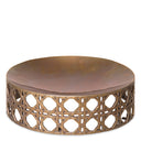 Webbed Vintage Brass Bowl Dameron by Eichholtz