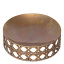 Webbed Vintage Brass Bowl Dameron by Eichholtz, view 3