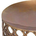 Webbed Vintage Brass Bowl Dameron by Eichholtz, view 4