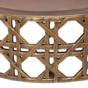 Webbed Vintage Brass Bowl Dameron by Eichholtz, view 5