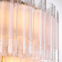 Tiered Glass Tubes Chandelier Denton by Eichholtz, view 5