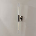 Polished Nickel Asher Wall Sconce 4.25" by Hudson Valley, view 2