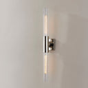 Polished Nickel Asher Wall Sconce 4.25" by Hudson Valley, view 3