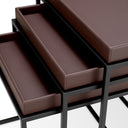 Dark Brown Side Table Léonard (3)