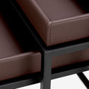 Dark Brown Side Table Léonard (3)
