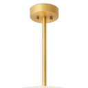 Scalloped Frosted Glass Chandelier Maranello by Eichholtz, view 9