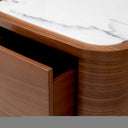 2-Drawer Oak Nightstand S Cabana