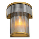 Ribbed Glass Wall Lamp Andromeda