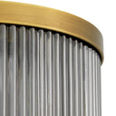Ribbed Glass Wall Lamp Andromeda
