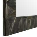 Charcoal Wood Mirror Belmont