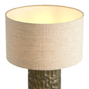 Textured Vintage Brass Table Lamp Sedona by Eichholtz, view 5