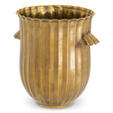 Fluted Aluminum Wine Cooler Sutera by Eichholtz